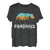 Fairbanks Alaska Bear Pride Wandern Camping Vintage T-Shirt