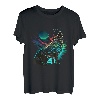Wolf Abstrakt Pop Art Wölfe Wolf Liebhaber heulender Wolf Tier T-Shirt