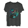 Wolf Abstrakt Pop Art Wölfe Wolf Liebhaber heulender Wolf Tier T-Shirt