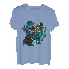 Wolf Abstrakt Pop Art Wölfe Wolf Liebhaber heulender Wolf Tier T-Shirt