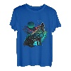 Wolf Abstrakt Pop Art Wölfe Wolf Liebhaber heulender Wolf Tier T-Shirt