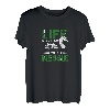 Das Leben ist besser Nessie Sea Monster Irish Lochness Monster T-Shirt