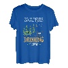 Campfire Drinking Team Pfadfinder Witzig Wohnwagen Opa T-Shirt