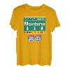 Montana Familienurlaub 2023 Familienausflug Berge Camping T-Shirt