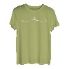 Mountain Hiking - Pulse Heartbeat Hiker Climber Mountaineer T-Shirt