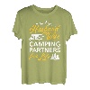 Wohnmobil Husband and wife camping partners Spruch T-Shirt