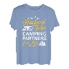 Wohnmobil Husband and wife camping partners Spruch T-Shirt