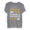 Wohnmobil Husband and wife camping partners Spruch T-Shirt
