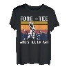 Hapfox, Retro 40. Geburtstag Golfer Turning T-Shirt