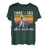 Hapfox, Retro 40. Geburtstag Golfer Turning T-Shirt