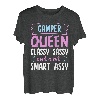 Camper Queen Classy Sassy Smart Assy Lustige Herren Damen Camping T-Shirt