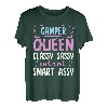 Camper Queen Classy Sassy Smart Assy Lustige Herren Damen Camping T-Shirt