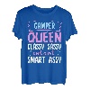 Camper Queen Classy Sassy Smart Assy Lustige Herren Damen Camping T-Shirt