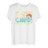 Peace Out Lustiges Wandern Bigfoot Sasquatch Berge Explore T-Shirt