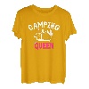 Camping Queen Caravan Campervan Für den Campingplatz geboren T-Shirt