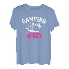 Camping Queen Caravan Campervan Für den Campingplatz geboren T-Shirt