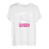 Camping Queen Caravan Campervan Für den Campingplatz geboren T-Shirt