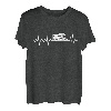 Wohnmobil Herzschlag WoMo EKG Campingplatz Puls Camper T-Shirt