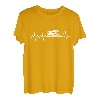 Wohnmobil Herzschlag WoMo EKG Campingplatz Puls Camper T-Shirt