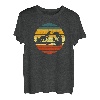 Vintage Wanderer Wandern Berge Berg Bergsport Retro Geschenk T-Shirt