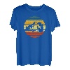 Vintage Wanderer Wandern Berge Berg Bergsport Retro Geschenk T-Shirt