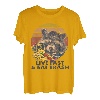 Camping Live-Fast And Eat Trash Retro Waschbär T-Shirt