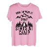What Happens At Camp Stays At Camp - Lustiges Camping-T-Shirt T-Shirt