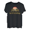 Ich reise lieber Retro T-Shirt