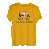 Ich reise lieber Retro T-Shirt