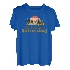 Ich reise lieber Retro T-Shirt