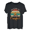 Vitage Retro Master of the Campfire Witzig Wohnwagen Opa T-Shirt