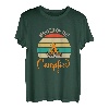 Vitage Retro Master of the Campfire Witzig Wohnwagen Opa T-Shirt