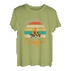 Vitage Retro Master of the Campfire Witzig Wohnwagen Opa T-Shirt