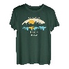 Florida Mountain Natur Sonnenuntergang Fluss Camping Wandern T-Shirt
