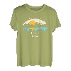 Florida Mountain Natur Sonnenuntergang Fluss Camping Wandern T-Shirt