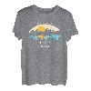 Florida Mountain Natur Sonnenuntergang Fluss Camping Wandern T-Shirt