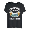 Camping Bier Sprüche Kastenwagen Wohnmobil Camper T-Shirt