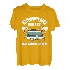 Camping Bier Sprüche Kastenwagen Wohnmobil Camper T-Shirt
