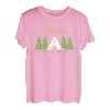 Lustiges Camping T-Shirt - I Love Pooping in the Woods T-Shirt