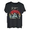 Vintage Retro Wandern Camping Jasper National Park T-Shirt