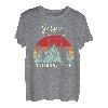 Vintage Retro Wandern Camping Jasper National Park T-Shirt