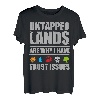Unerschlossene Länder sind der Grund, warum ich Vertrauensprobleme habe Magic Geek T-Shirt