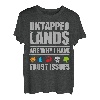 Unerschlossene Länder sind der Grund, warum ich Vertrauensprobleme habe Magic Geek T-Shirt