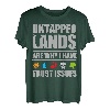 Unerschlossene Länder sind der Grund, warum ich Vertrauensprobleme habe Magic Geek T-Shirt