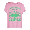 camping in the nature gives me the best memories T-Shirt