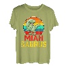 Miah Saurus Familientreffen Nachname Team Lustig Custom T-Shirt