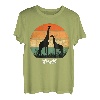 Tsavo Park, Kenia Giraffe Safari National Park Game Reserve T-Shirt