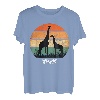 Tsavo Park, Kenia Giraffe Safari National Park Game Reserve T-Shirt
