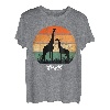 Tsavo Park, Kenia Giraffe Safari National Park Game Reserve T-Shirt
