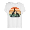 Tsavo Park, Kenia Giraffe Safari National Park Game Reserve T-Shirt